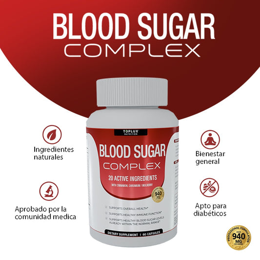 ✨ Blood Sugar Complex - Presión en equilibrio y días más tranquilos