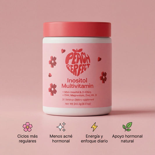 Peach Perfect Inositol x 243g- Equilibra tus hormonas ❤️