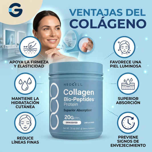 Colágeno Neocell x 567g - Revitaliza tu piel, cabello y uñas