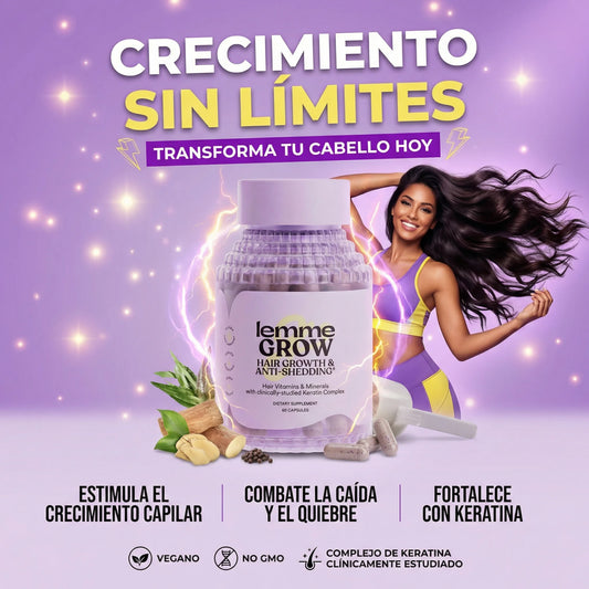 Lemme Grow - Cabello más fuerte, brillante y saludable