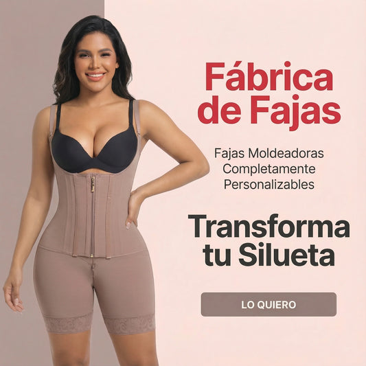 ✨ Faja Reloj de Arena con Control de Abdomen Premium