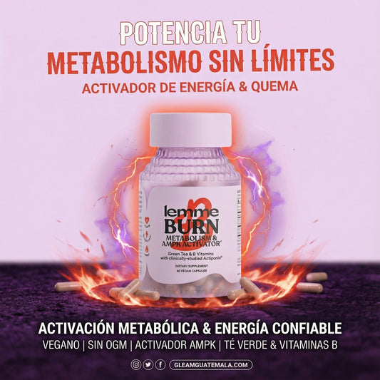Lemme Burn® Activa tu metabolismo y quema esa grasa terca